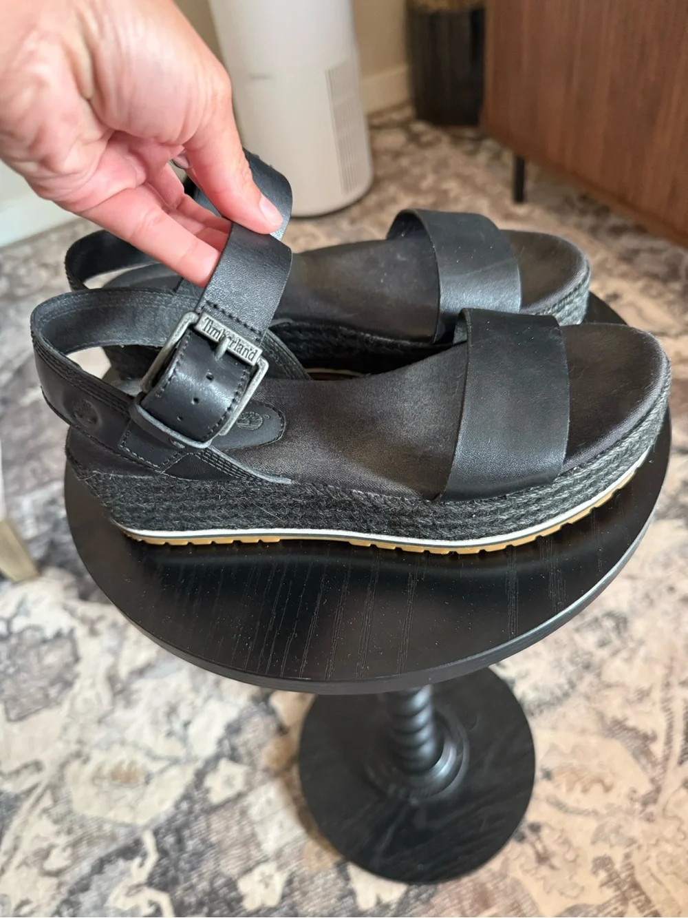 Timberland Women's Santorini Sun Ankle Strap Leather Sandals SZ 6